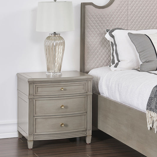 Dauphin - 3 Drawer Accent End Table - The Sleep Loft - Online Mattress Showroom NYC