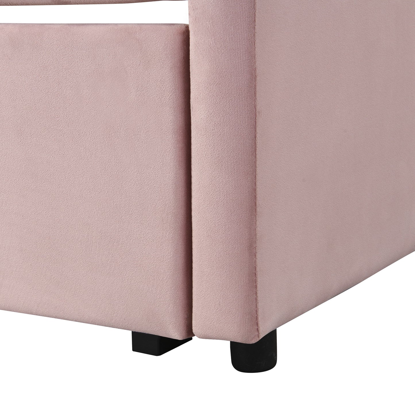 Twin Size Upholstered Daybed With Pop Up Trundle - The Sleep Loft - Online Mattress Showroom NYC