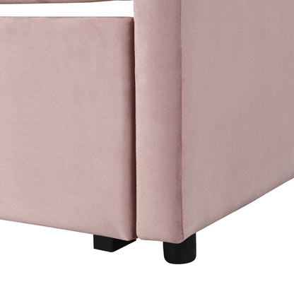 Twin Size Upholstered Daybed With Pop Up Trundle - The Sleep Loft - Online Mattress Showroom NYC