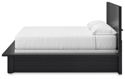 Londer - California King Panel Bed - Black - The Sleep Loft - Online Mattress Showroom NYC