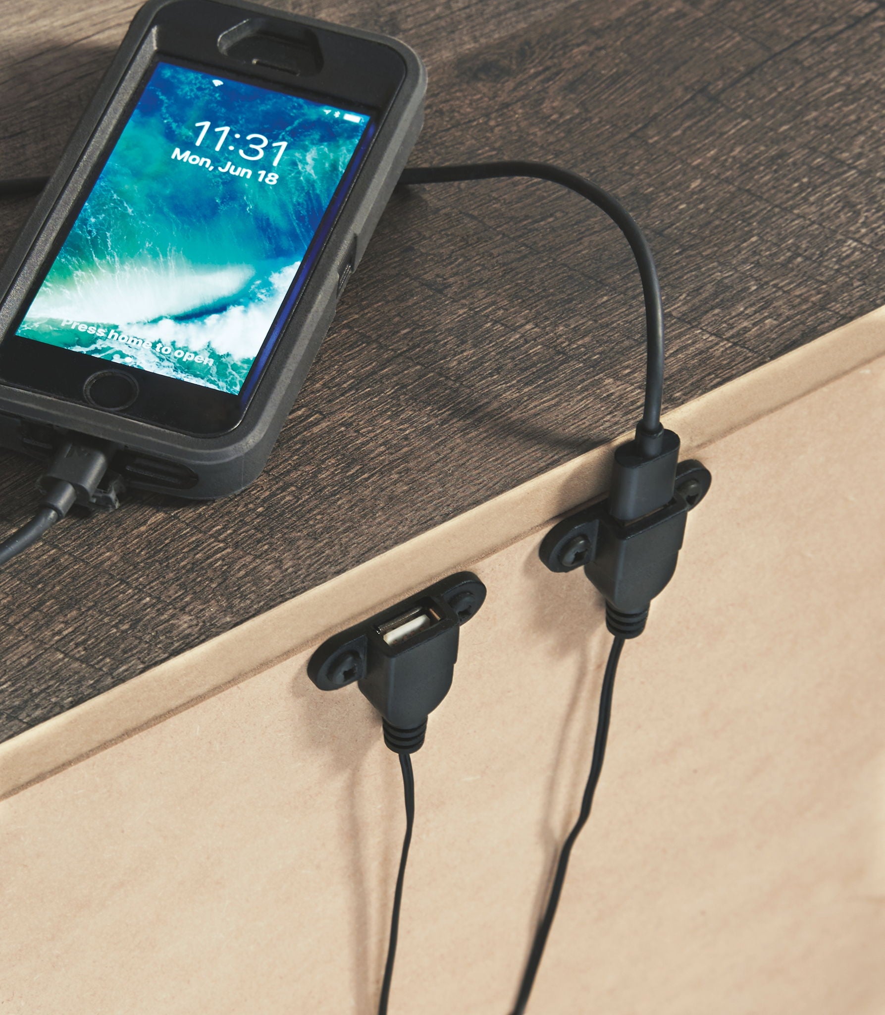 Wynnlow - Two Drawer Night Stand - Gray - The Sleep Loft - Online Mattress Showroom NYC