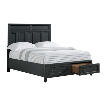 Storage Bed With Panel Headboard And Spacious Footboard Drawers - The Sleep Loft - Online Mattress Showroom NYC
