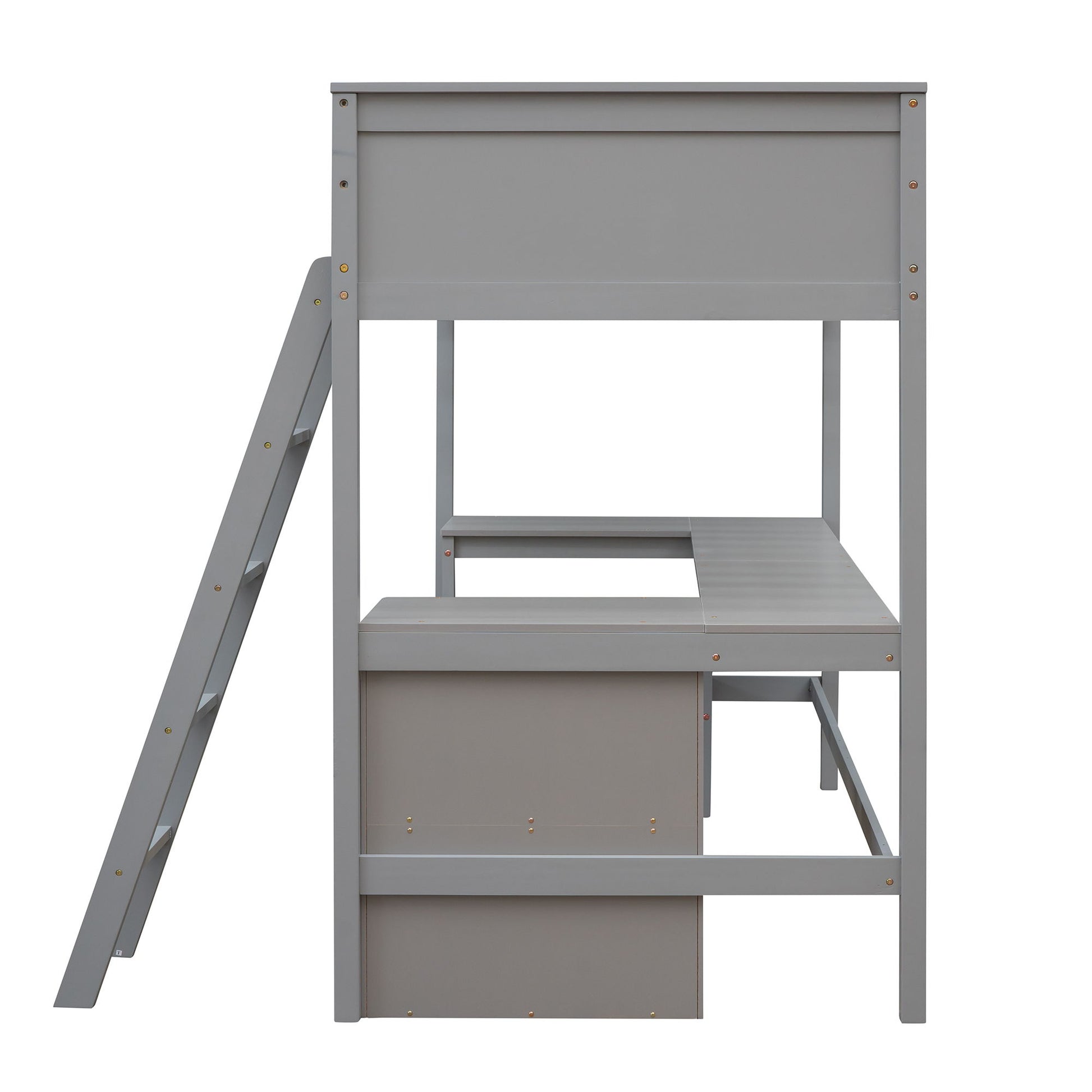 Loft Bed With Shelves With Desk - The Sleep Loft - Online Mattress Showroom NYC