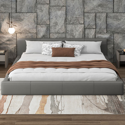 Stylish Upholstered Bed With Birch Wood Frame - The Sleep Loft - Online Mattress Showroom NYC