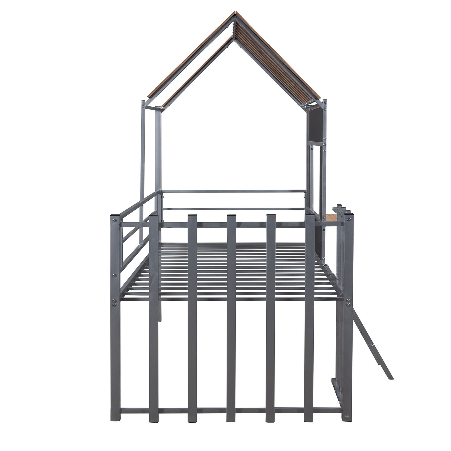 Loft Bed With Roof, Window, Guardrail, Ladder - The Sleep Loft - Online Mattress Showroom NYC