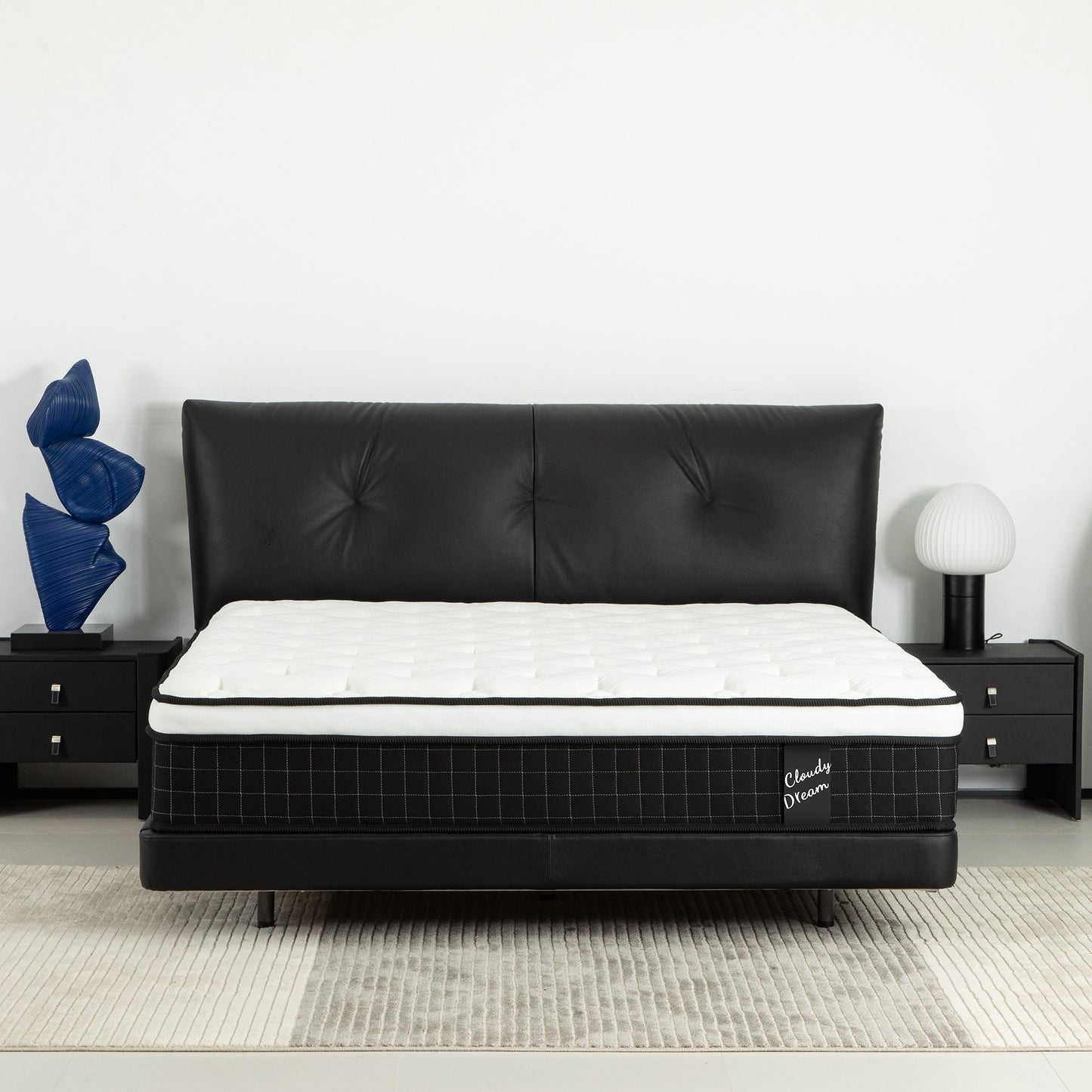 12" Hybrid Mattress With Individual Pocket Spring, Comortable Memory Foam - The Sleep Loft - Online Mattress Showroom NYC