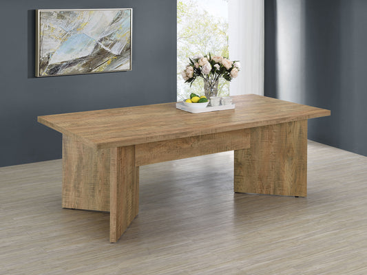 Jamestown 84-inch Composite Wood Dining Table Mango - The Sleep Loft - Online Mattress Showroom NYC