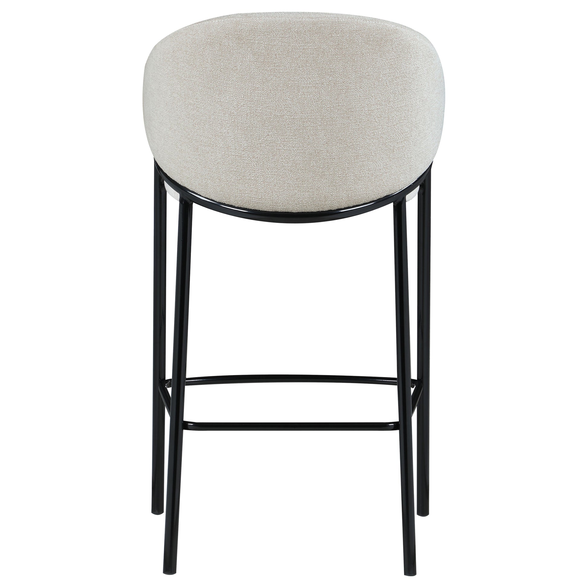 Chadwick Fabric Upholstered Bar Chair Beige (Set of 2)
