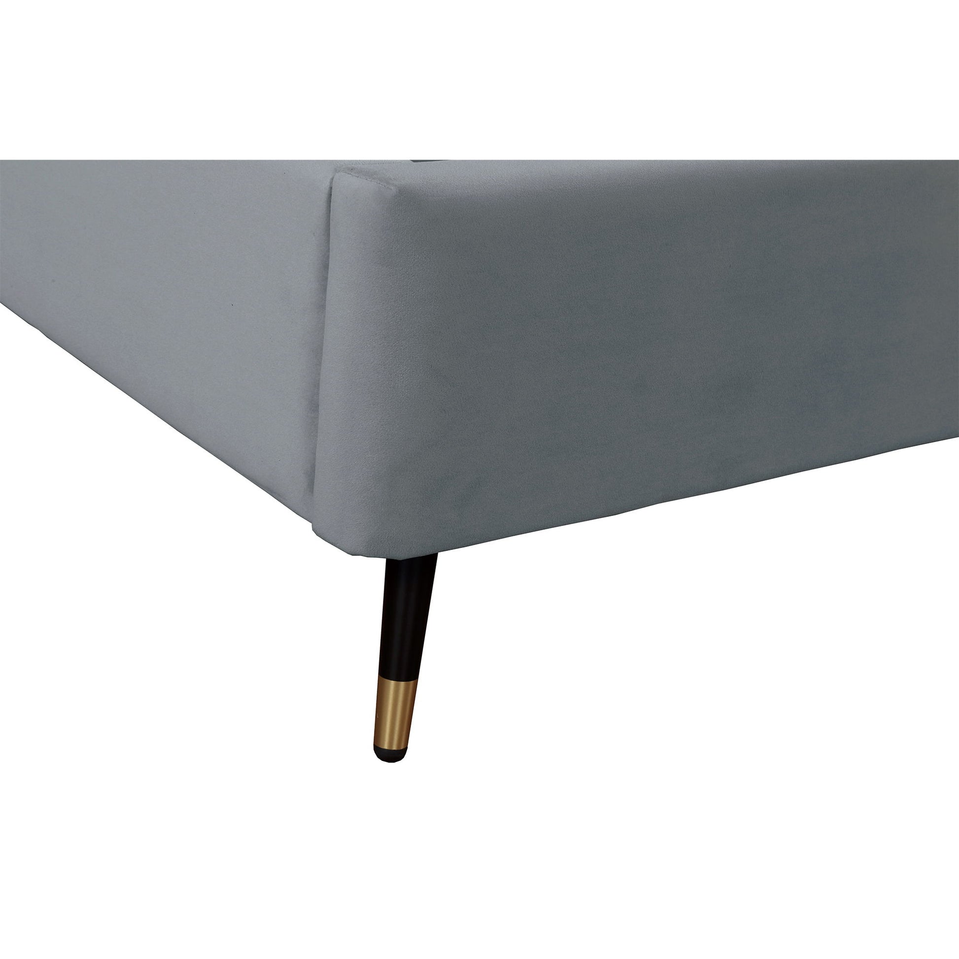 Crosby - Bed With Upholstered Headboard And Slats - The Sleep Loft - Online Mattress Showroom NYC