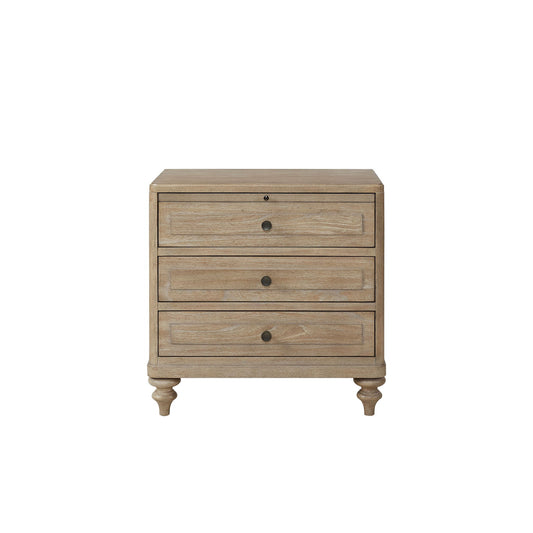 3 Drawer Nightstand - Sand - The Sleep Loft - Online Mattress Showroom NYC
