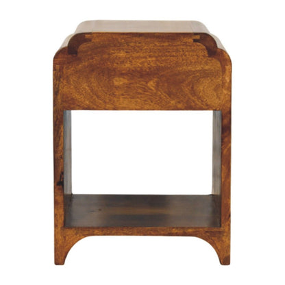 Newton - Nightstand With A Drawer And Open Shelf - The Sleep Loft - Online Mattress Showroom NYC