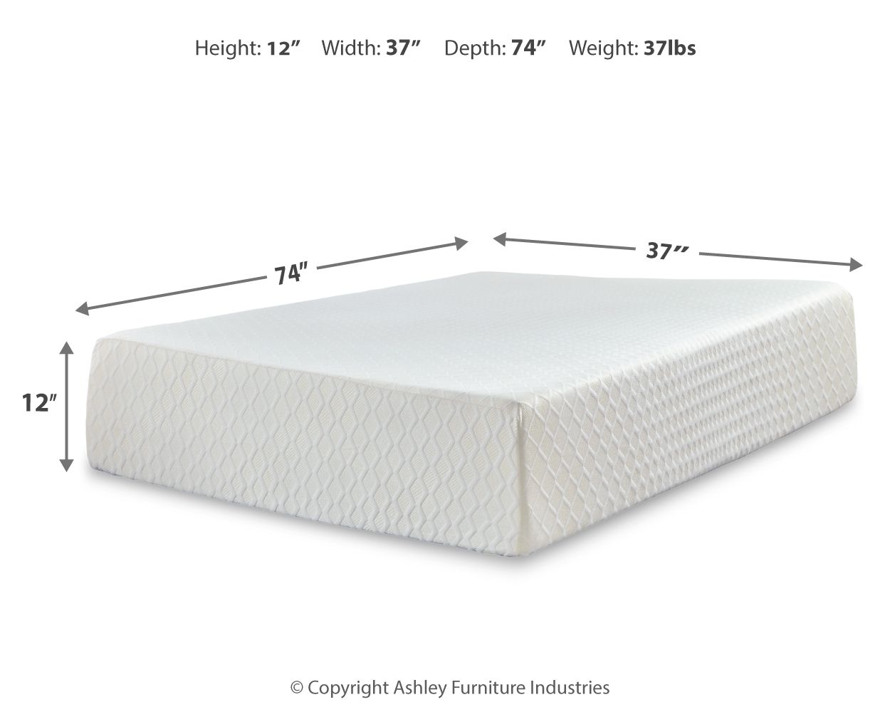 Chime 12 Inch Memory Foam - Ultra Plush Memory Foam Mattress - The Sleep Loft - Online Mattress Showroom NYC