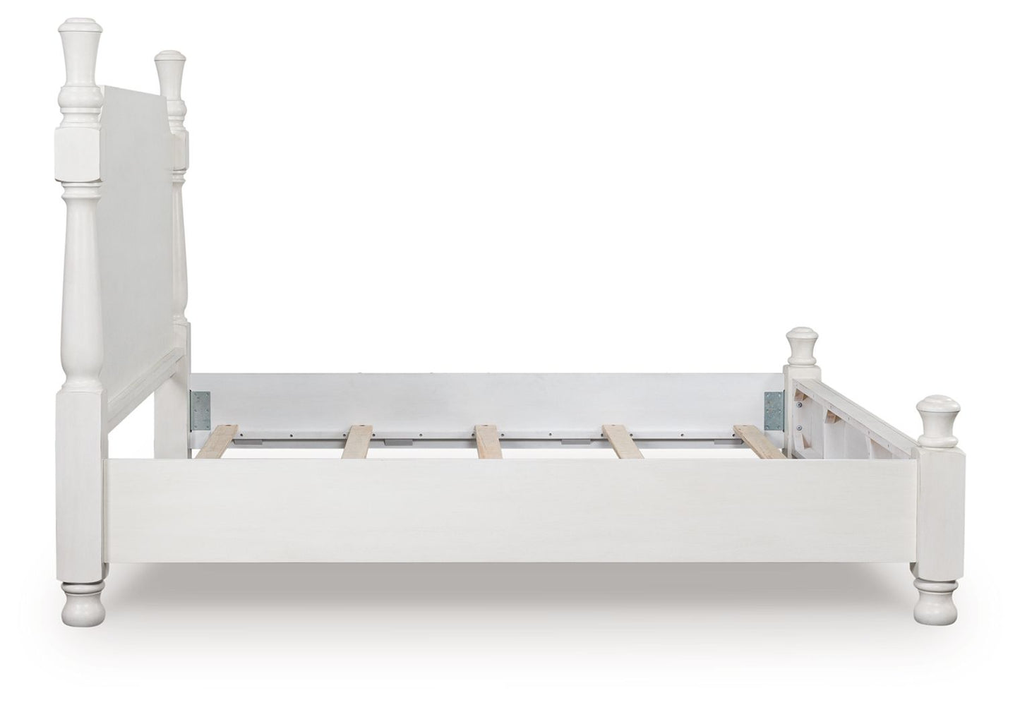 Rowlenstown - Poster Bed - Antique White - The Sleep Loft - Online Mattress Showroom NYC