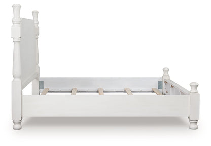 Rowlenstown - Poster Bed - Antique White - The Sleep Loft - Online Mattress Showroom NYC