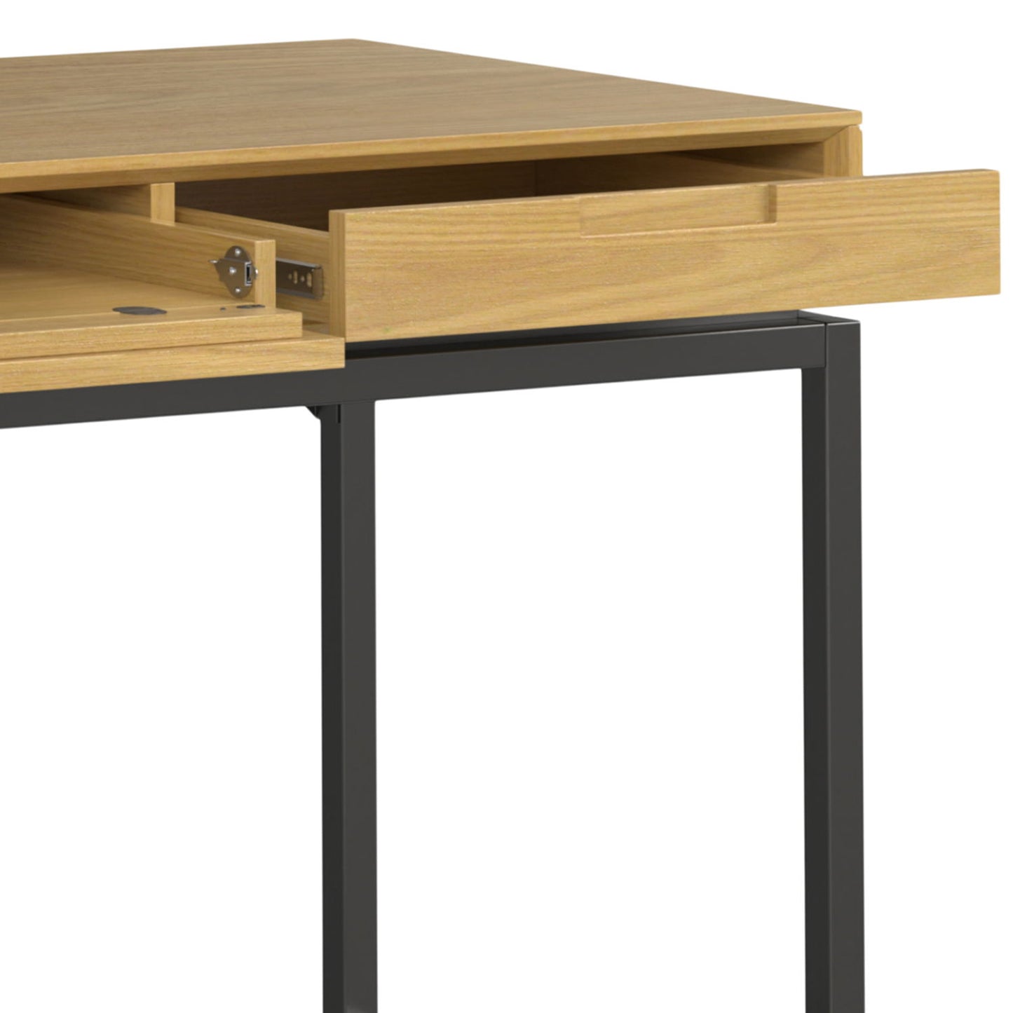 Banting - Mid Century Handcrafted Wide Desk - The Sleep Loft - Online Mattress Showroom NYC