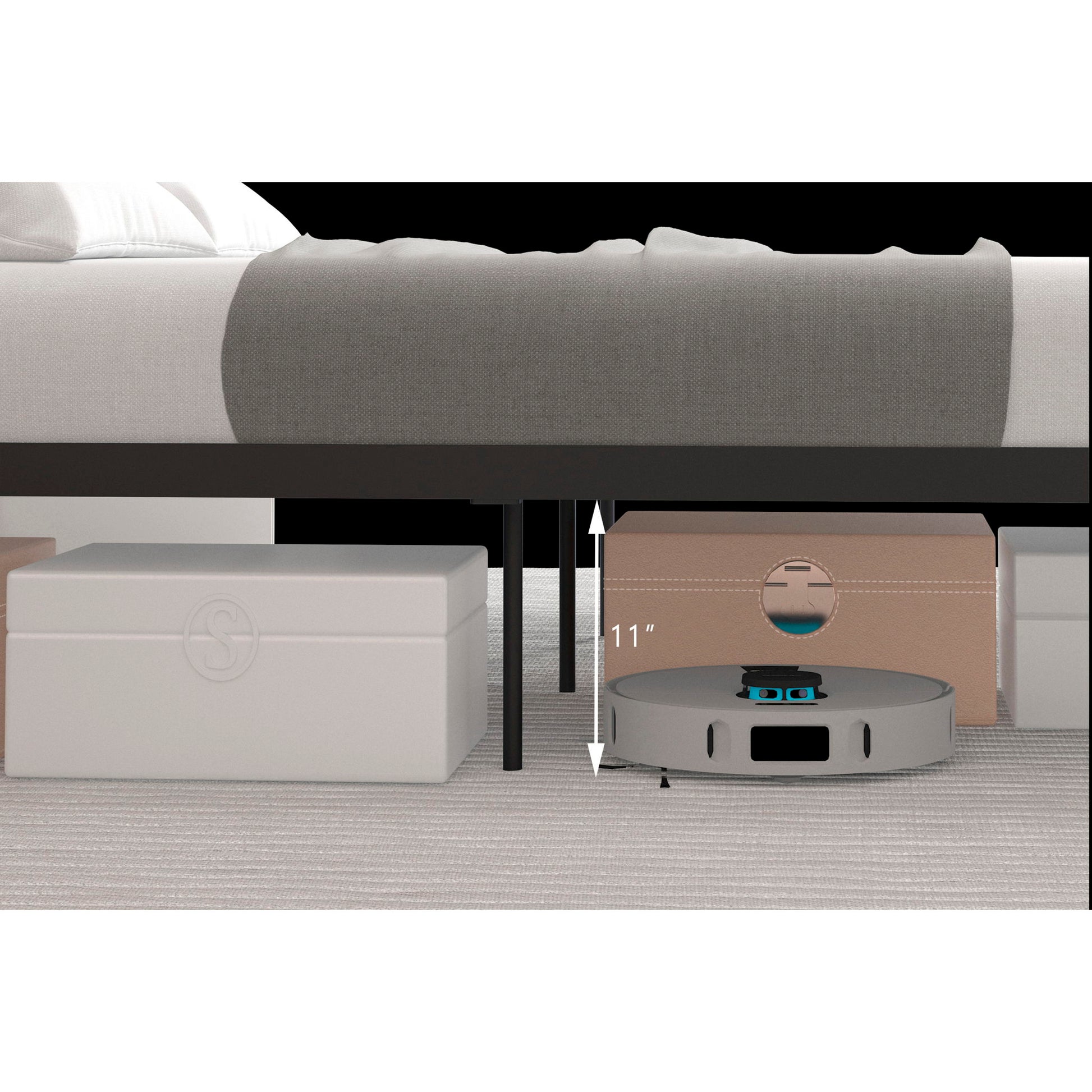 Ceres - Metal Bed With Wood Headboard & Footboard - The Sleep Loft - Online Mattress Showroom NYC