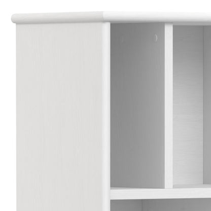 Draper - Mid Century Wide Bookcase And Storage Unit - The Sleep Loft - Online Mattress Showroom NYC