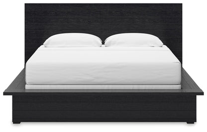 Londer - King Panel Bed - Black - The Sleep Loft - Online Mattress Showroom NYC