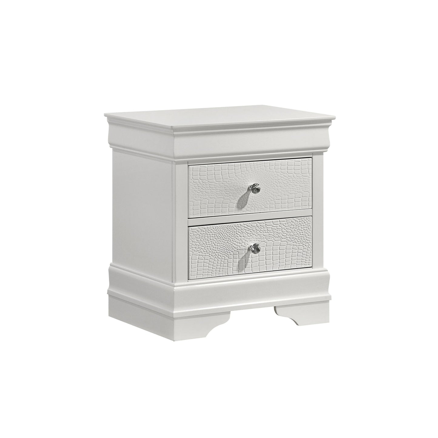 Blaze - 2 Drawer Nightstand - The Sleep Loft - Online Mattress Showroom NYC