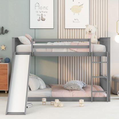 Bunk Bed With Slide And Ladder - The Sleep Loft - Online Mattress Showroom NYC