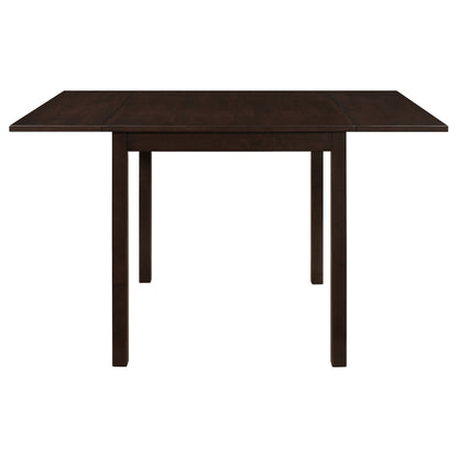 Kelso Rectangular 52-inch Extension Dining Table Cappuccino