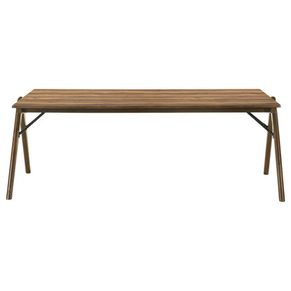 Randolph 5-piece Smart Top Rectangular Dining Set Sheesham and Brown