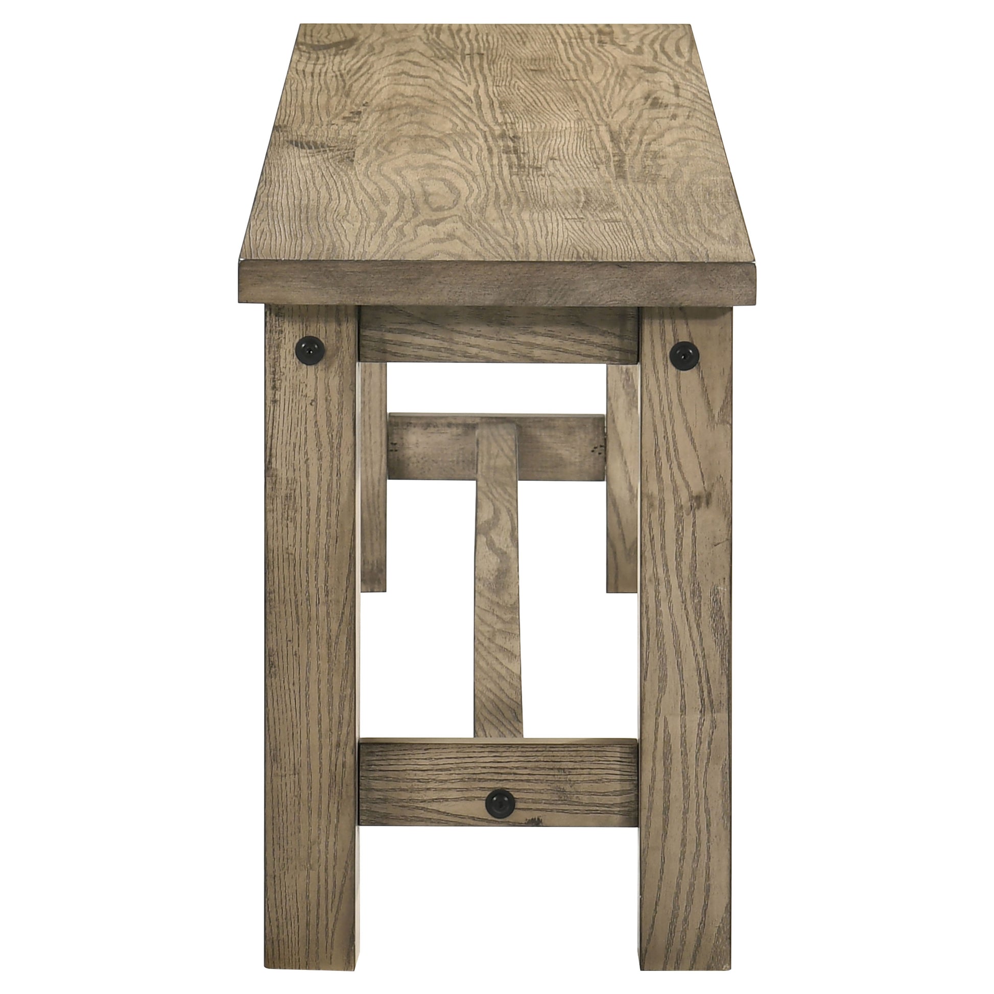 Cardova 51-inch Solid Wood Dining Bench Vineyard Oak