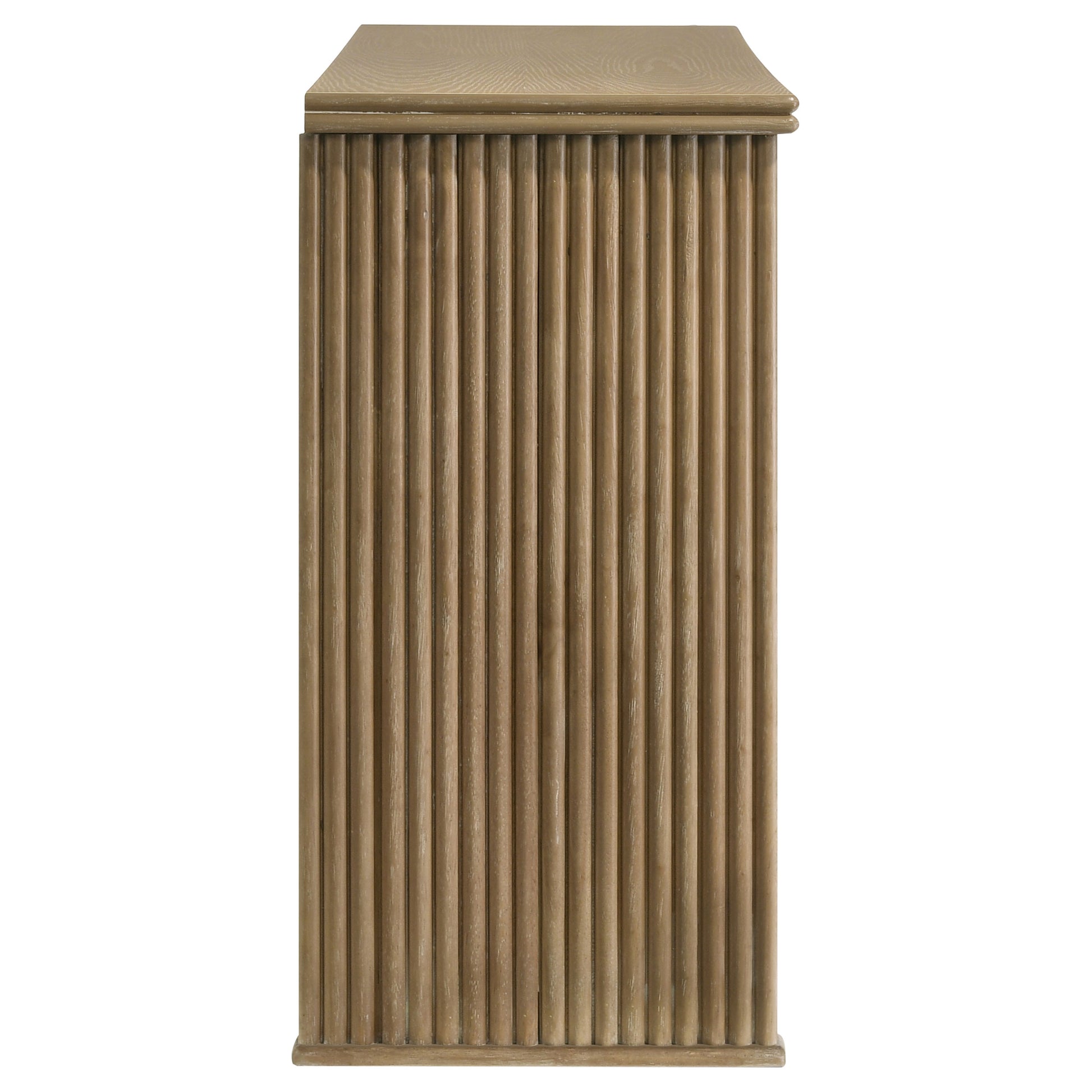 Adina 3-door 59-inch Sideboard Server Distressed Light Brown