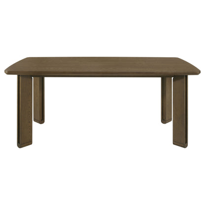 Ottowa 7-piece Rectangular Wood Dining Room Table Set Brown