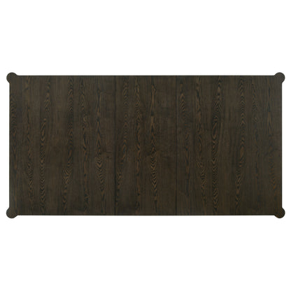 Reseda 81-inch Extension Leaf Dining Table Ash Brown