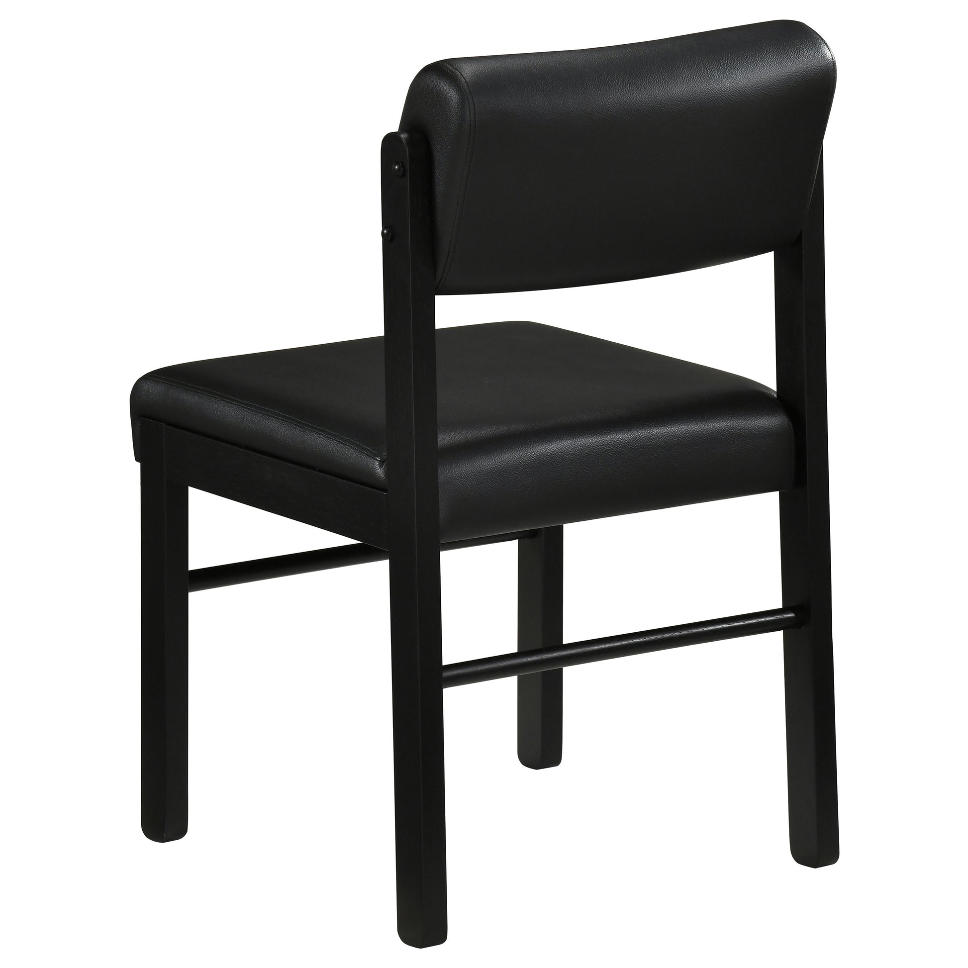 Kehoe Upholstered Dining Side Chair Black (Set of 2)