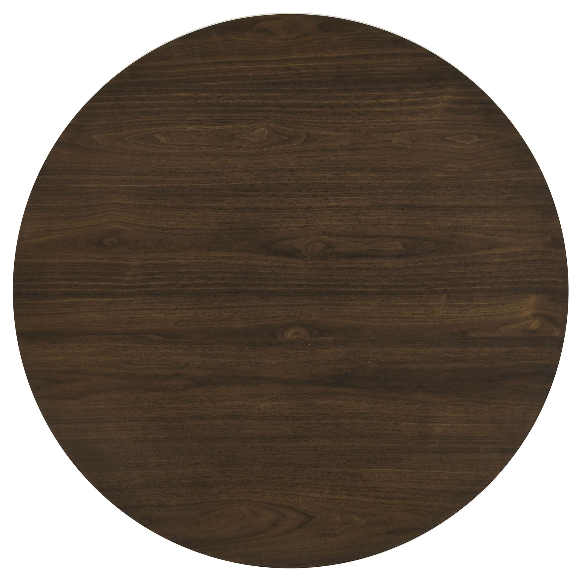Hamlyn 5-piece Round Wood Dining Set Walnut