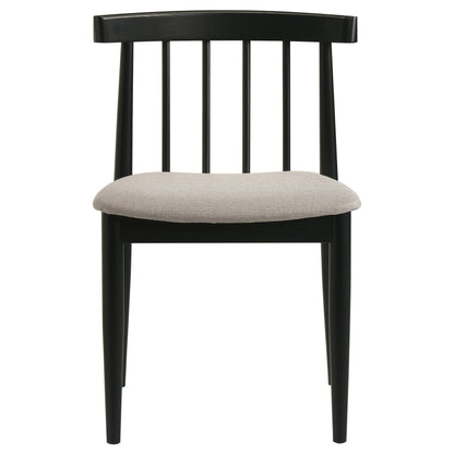 Strouse 5-piece Dining Set Wheat and Black