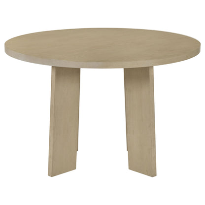 Strouse 5-piece Dining Set Grey and Natural Oak