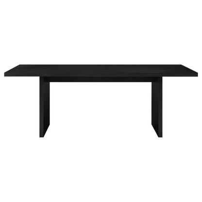 Decker 7-piece 82-inch Rectangular Dining Set Cream and Black