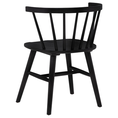 Decker 7-piece 82-inch Rectangular Dining Set Black