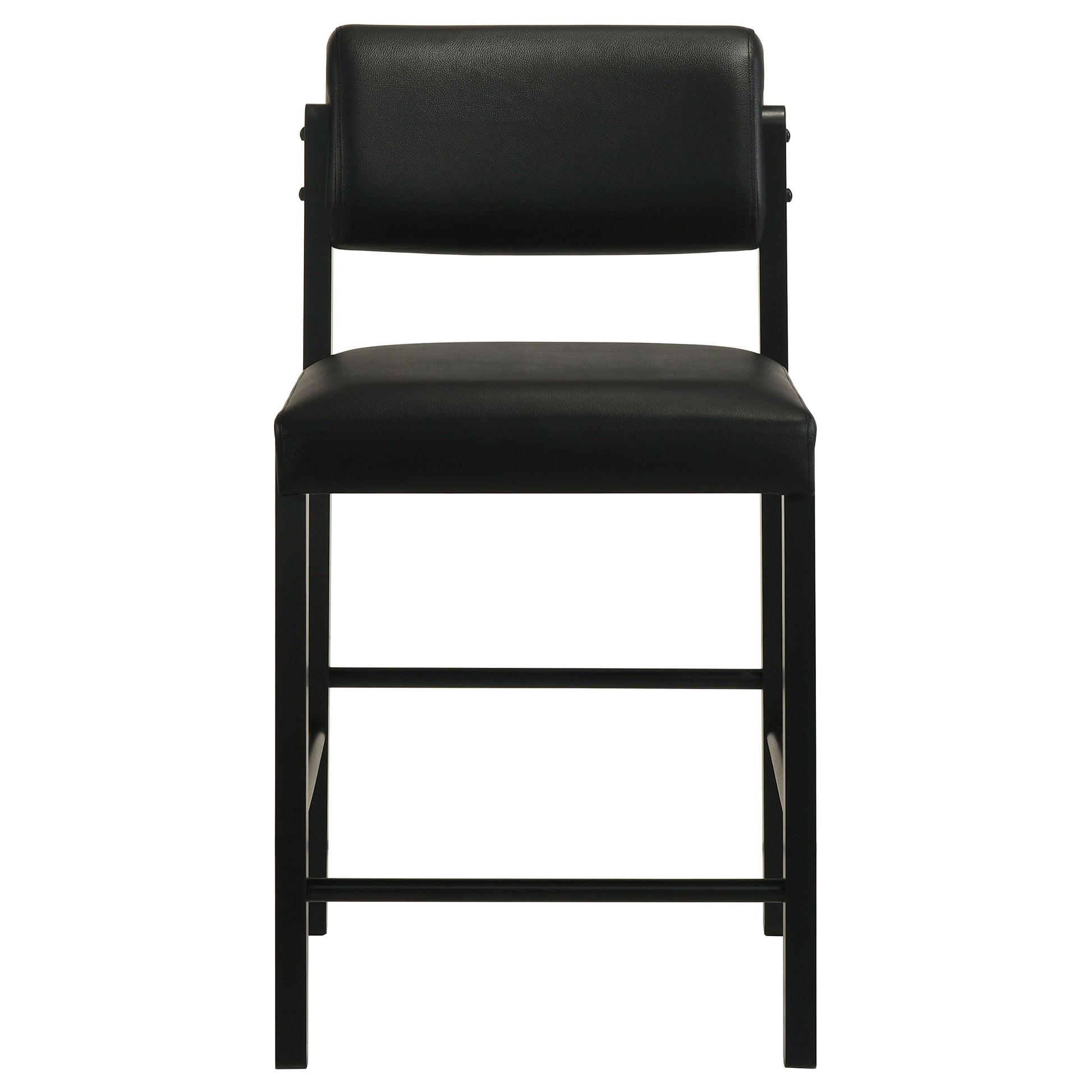 Decker 7-piece 70-inch Rectangular Counter Height Dining Set Black