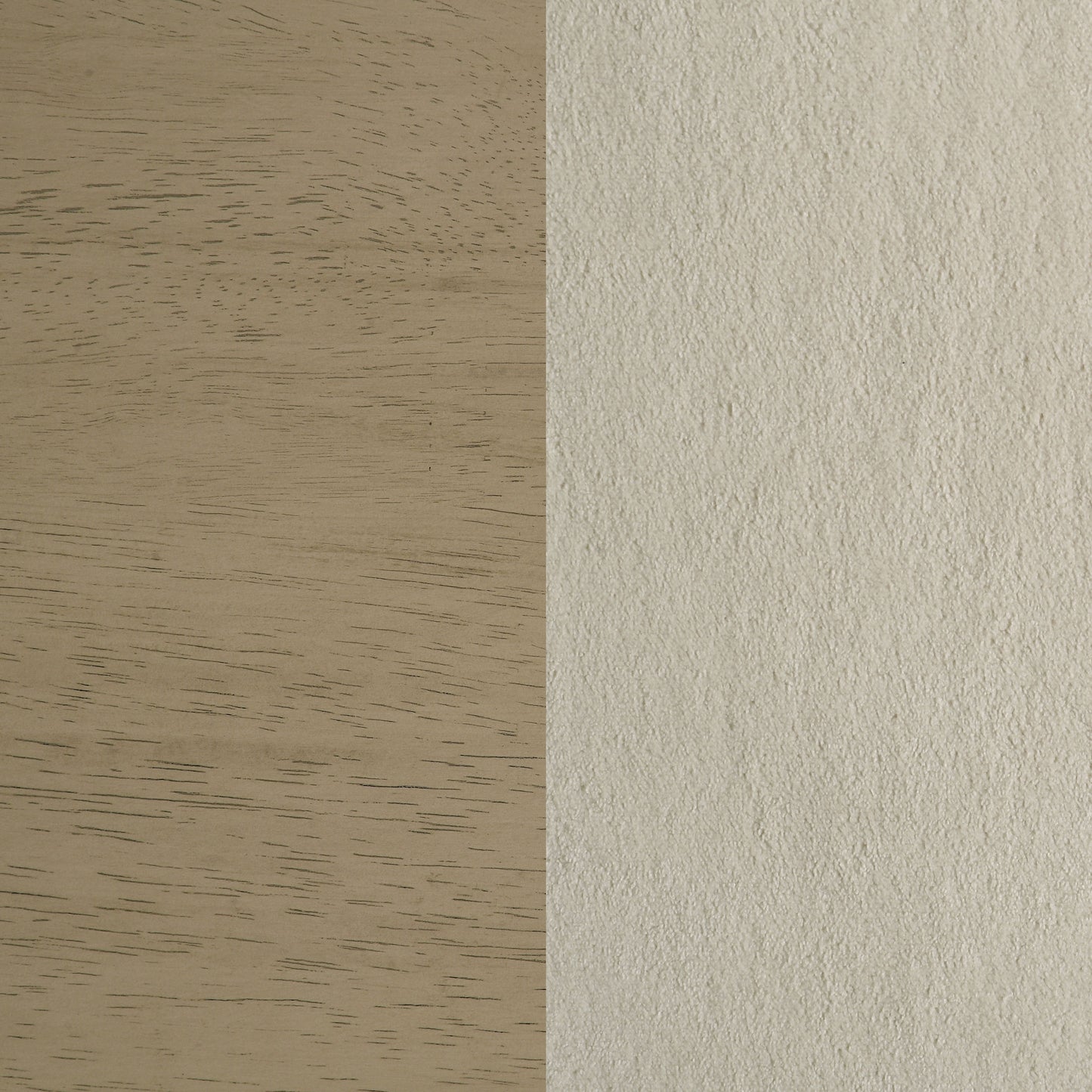 Redbridge Upholstered Counter Chair Cream and Natural Oak (Set of 2)
