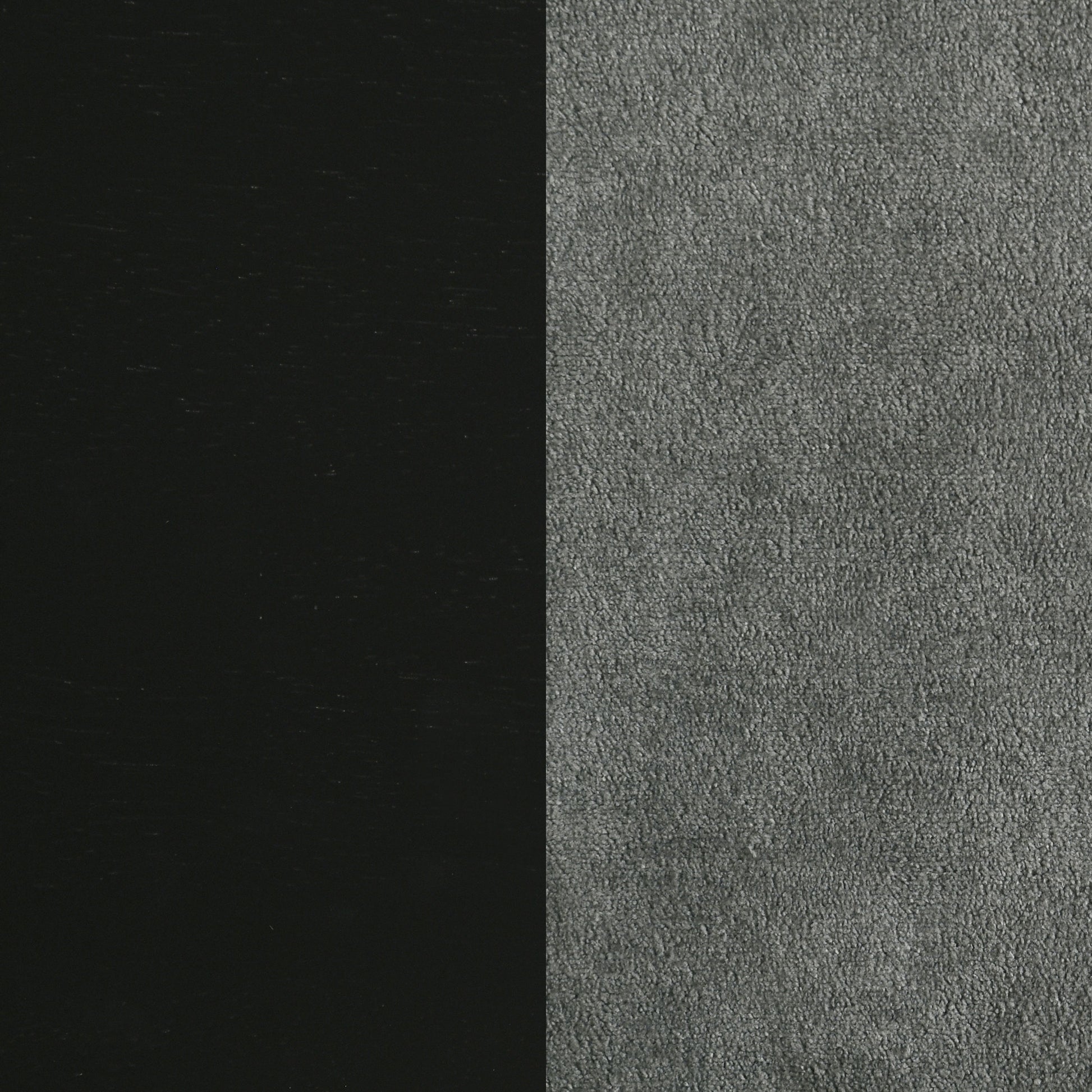 Redbridge Upholstered Counter Chair Grey and Black (Set of 2)