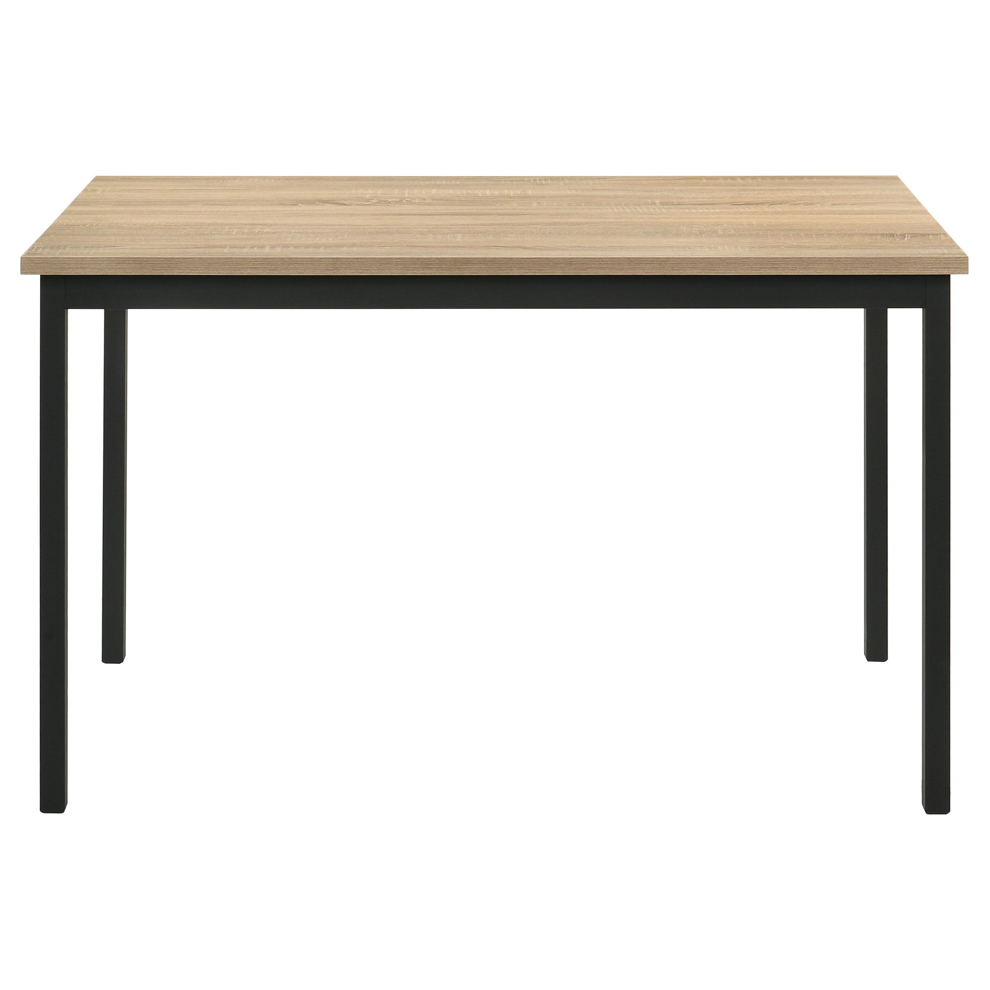 Garza 5-piece Rectangular Dining Table Greige Oak