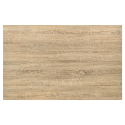 Garza 5-piece Rectangular Dining Table Greige Oak