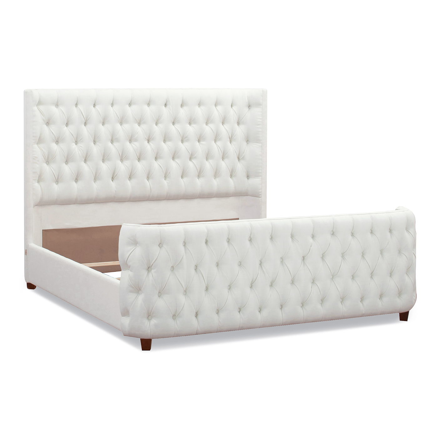 Brooklyn - Tufted Panel Bed Headboard And Footboard Set - The Sleep Loft - Online Mattress Showroom NYC