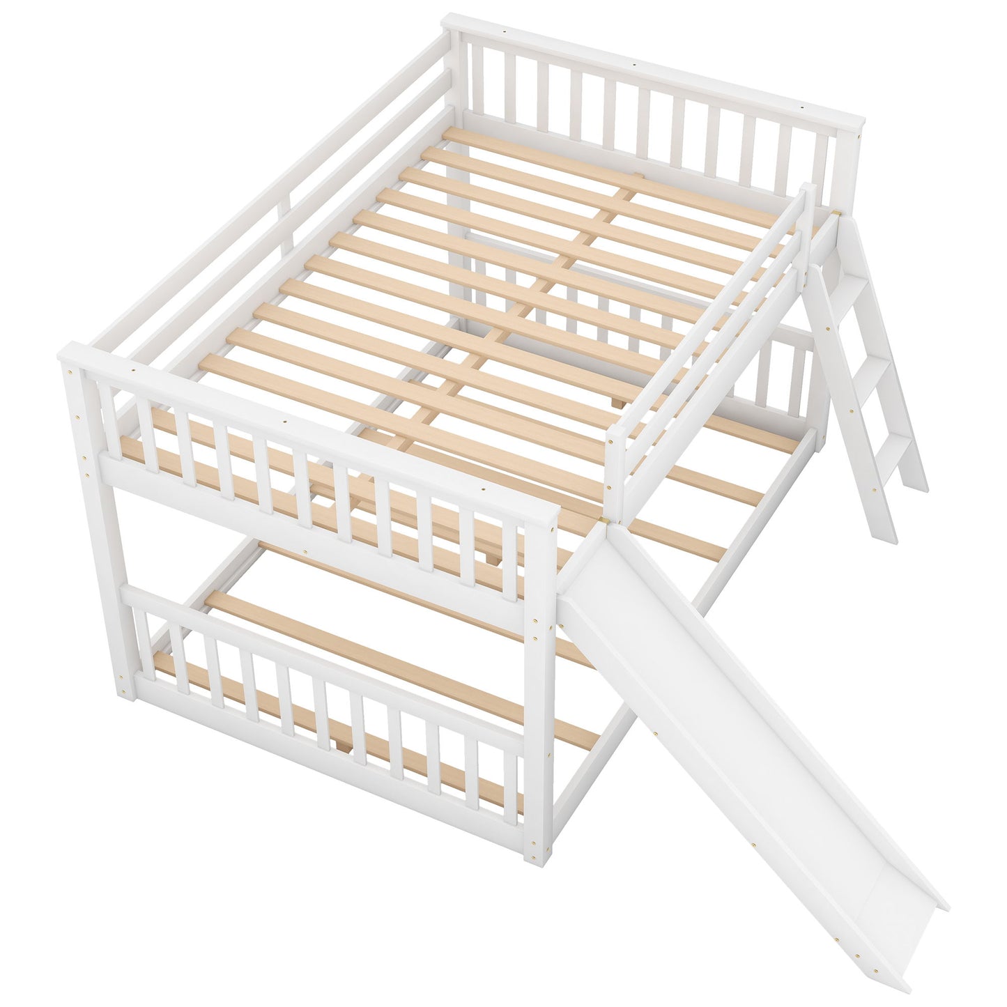 Bunk Bed & Convertible Slide And Ladder - The Sleep Loft - Online Mattress Showroom NYC