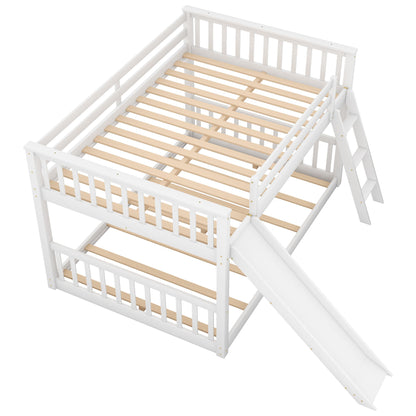 Bunk Bed & Convertible Slide And Ladder - The Sleep Loft - Online Mattress Showroom NYC