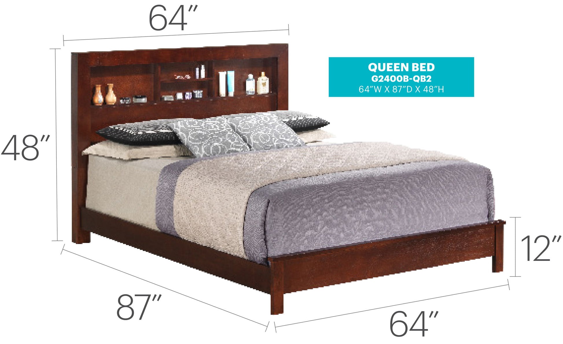 Bed With Transitional Design Stylish - The Sleep Loft - Online Mattress Showroom NYC