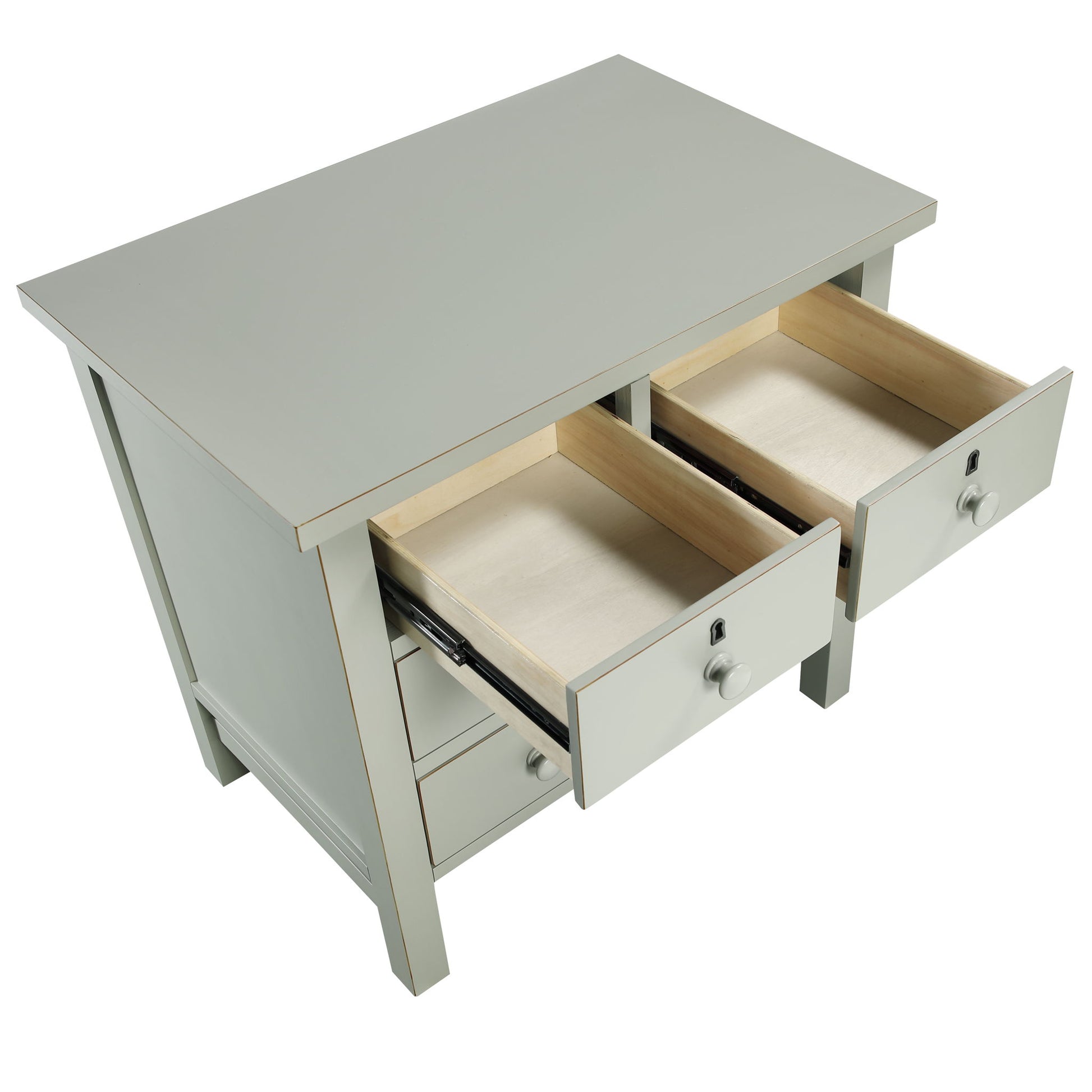 Georgina - 4 Drawer Storage Nightstand - The Sleep Loft - Online Mattress Showroom NYC