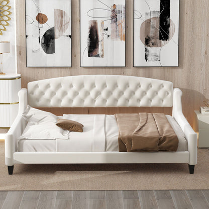 Modern Tufted Button Daybed - The Sleep Loft - Online Mattress Showroom NYC