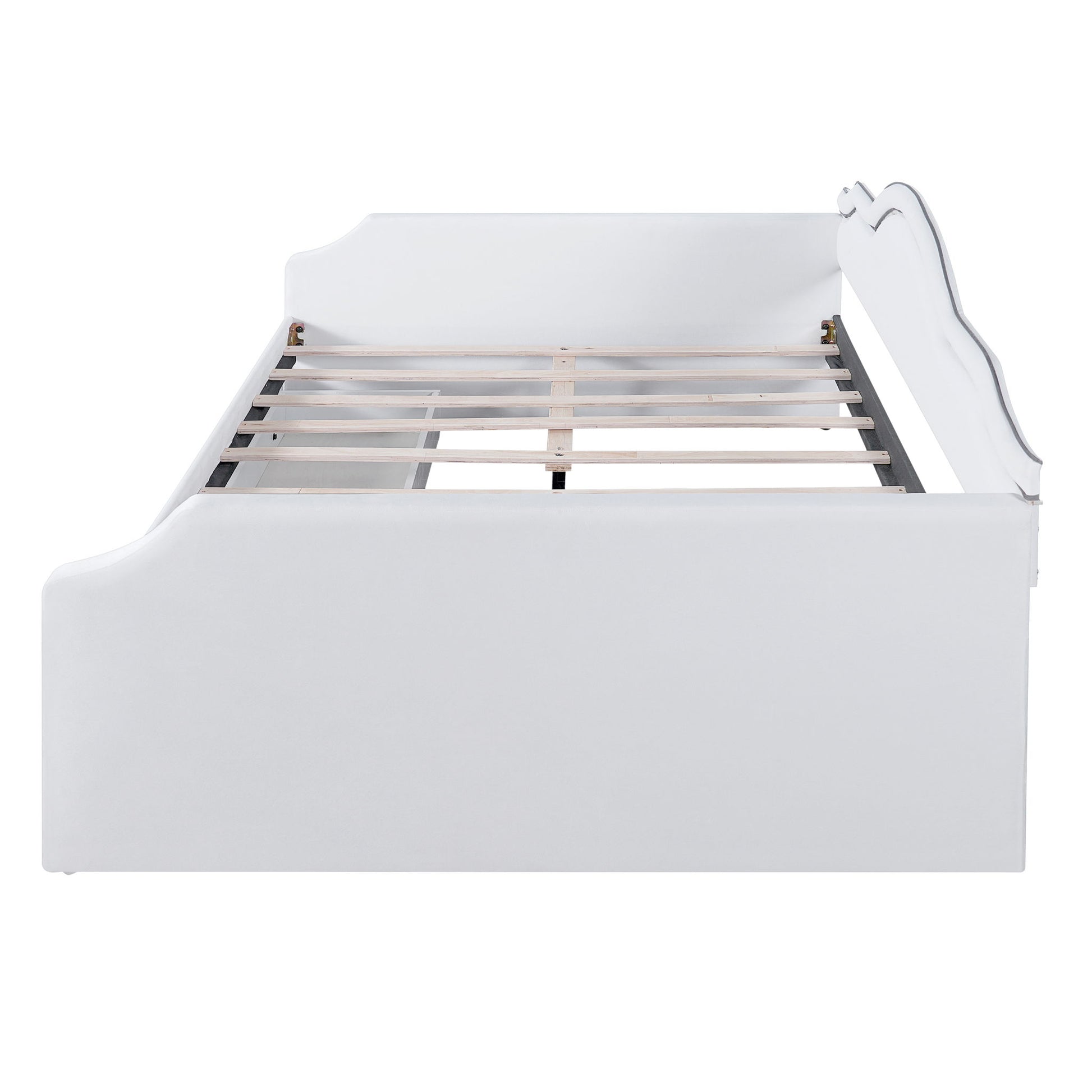 Upholstered Daybed With LED Lights And 2 Drawersme - The Sleep Loft - Online Mattress Showroom NYC