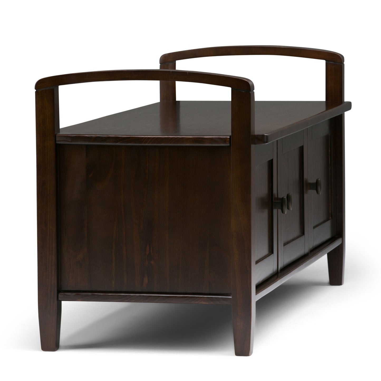 Warm Shaker - Handcrafted Entryway Storage Bench - The Sleep Loft - Online Mattress Showroom NYC