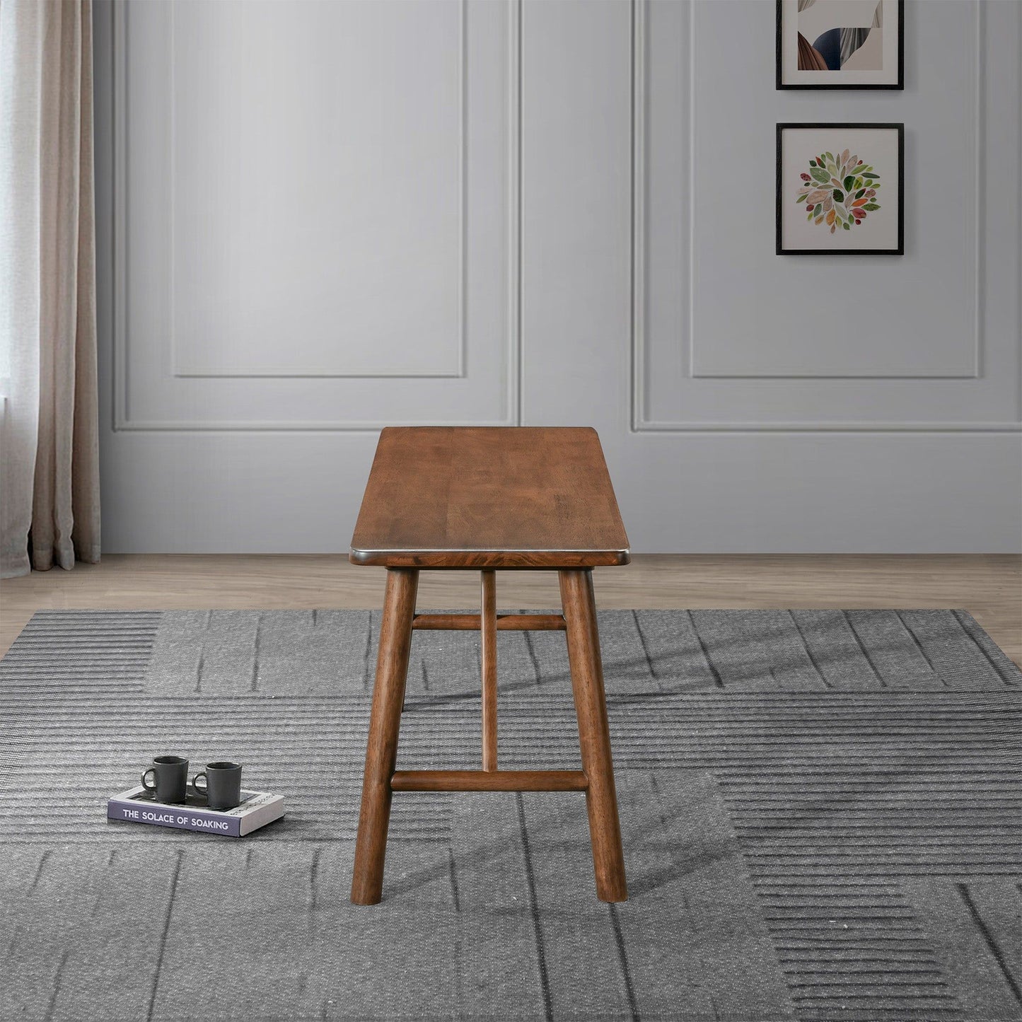 Molly - Bench - Walnut Brown - The Sleep Loft - Online Mattress Showroom NYC